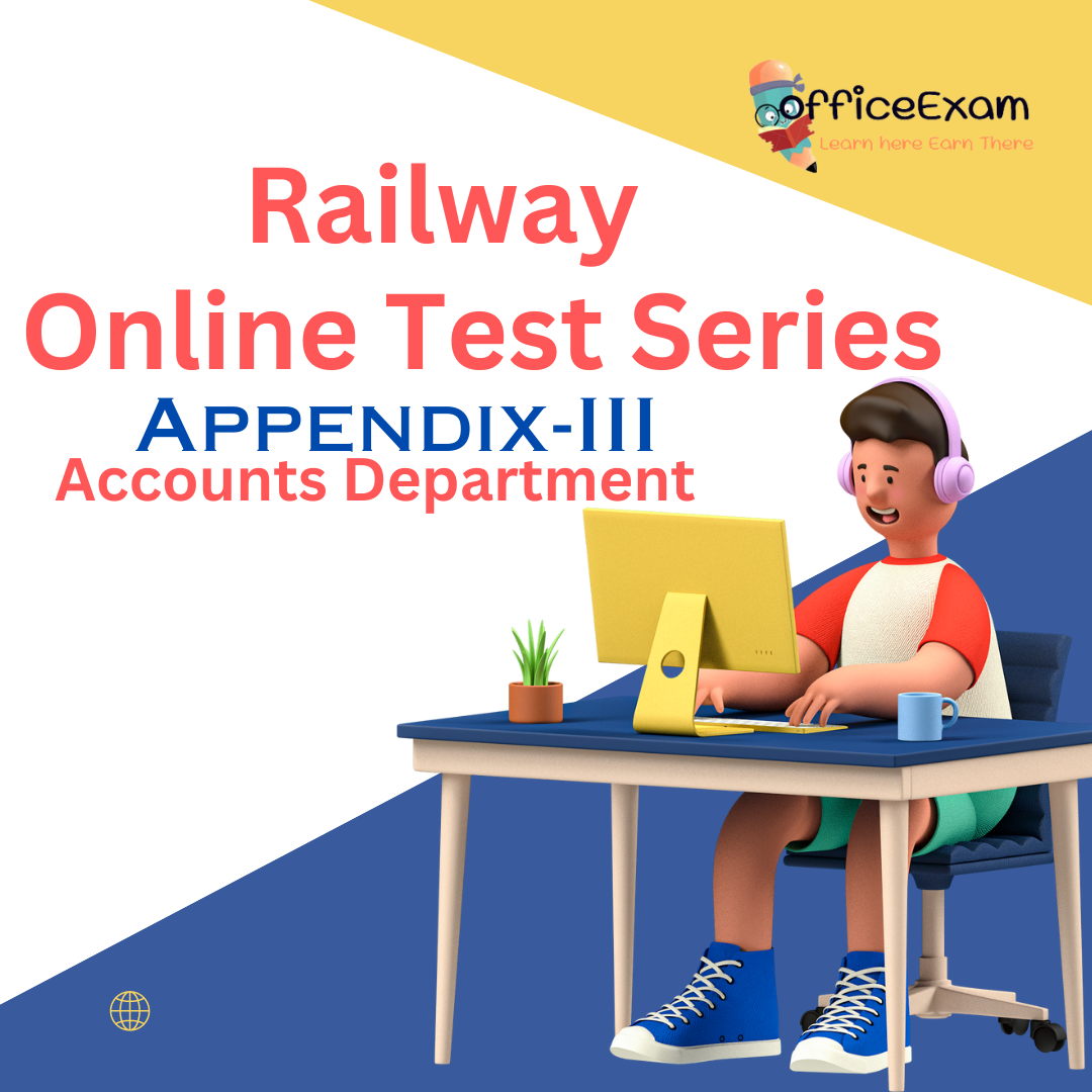 Railway online test appendix-iiI
