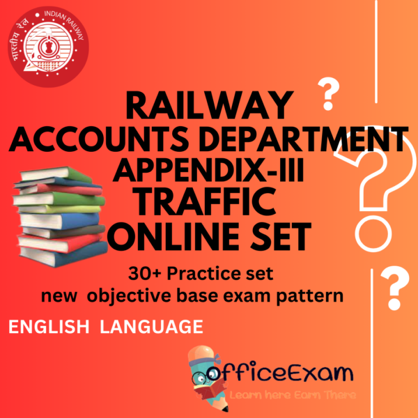 RAILWAY APPENDIX III TRAFFIC ONLINE TEST SERIES Officeexam railway-appendix-iii-traffic-online-test-series-officeexam