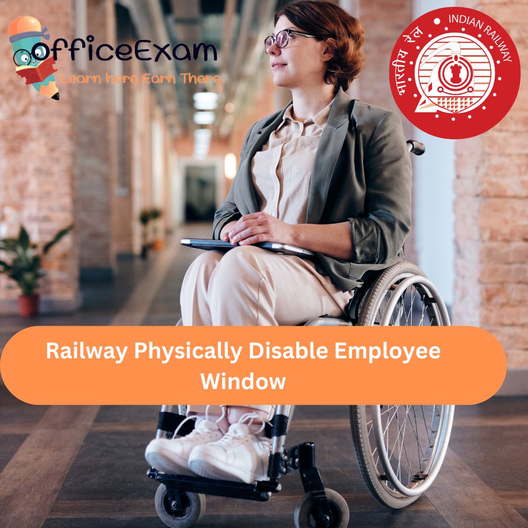 Railway Physically Disable Employee Window 1