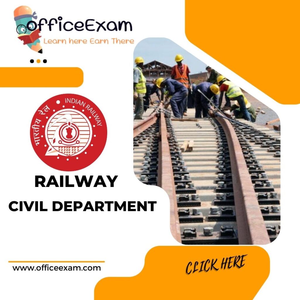RAILWAY CIVIL DEPARTMENT PROMOTIONAL DEPARTMENTAL EXAM BY OFFICEEXAM