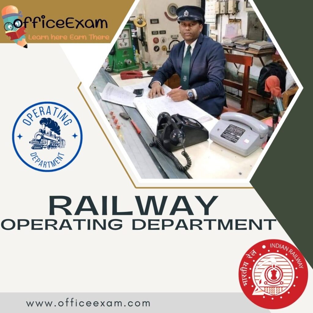 RAILWAY OPERATING DEPARTMENT BY OFFICEEXAM