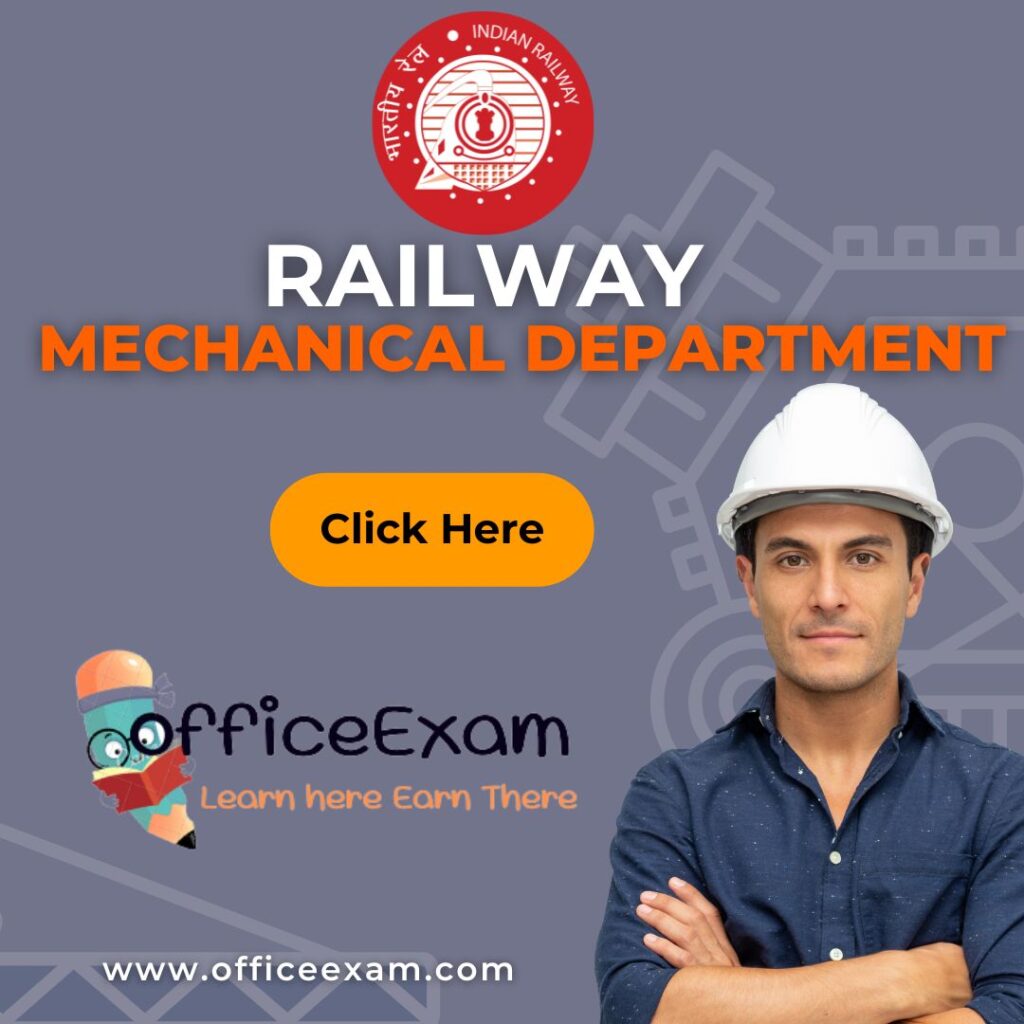 Railway Mechanical Department by officeexam