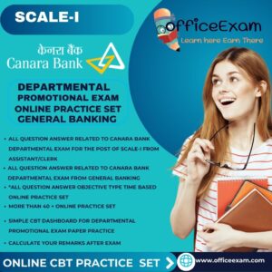 Canra Bank PO Scale-I