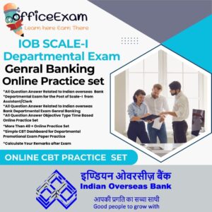 Indian Overseas Bank PO SCALE-I