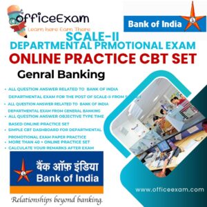 BANK OF INDIA SCALE-II
