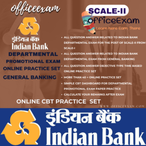 INDIAN BANK PO SCALE-II