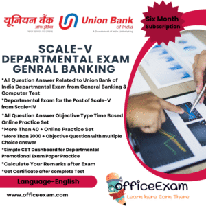 Union bank of India scale-V