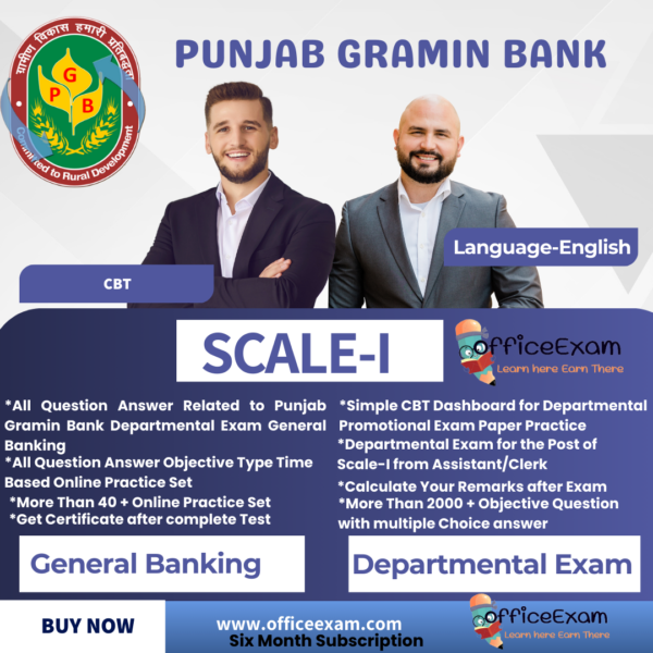 PUNJAB GRAMEEN BANK SCALE-I