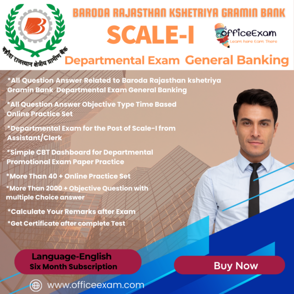 BARODA RAJASTHAN KSHETRIYA GRAMEEN BANK SCALE-I