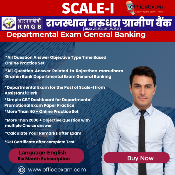 RAJASTHAN MARUDHRA GRAMEEN BANK SCALE-I