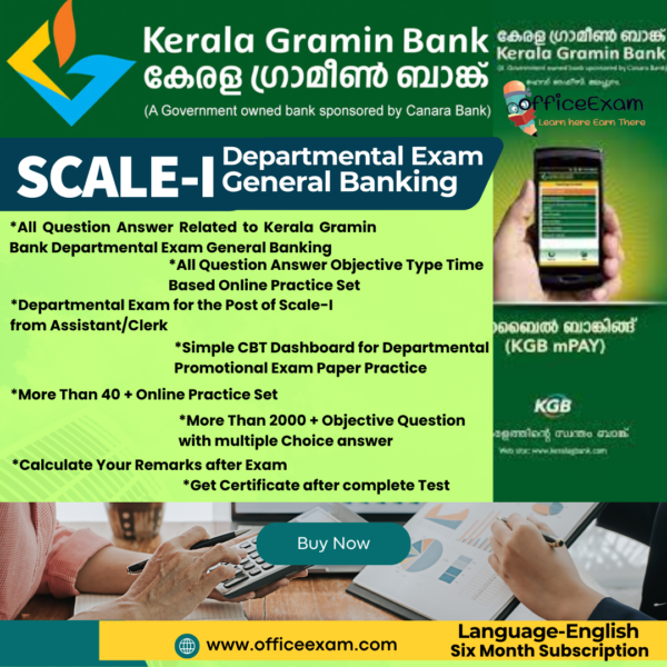 KERALA GRAMIN BANK SCALE-I