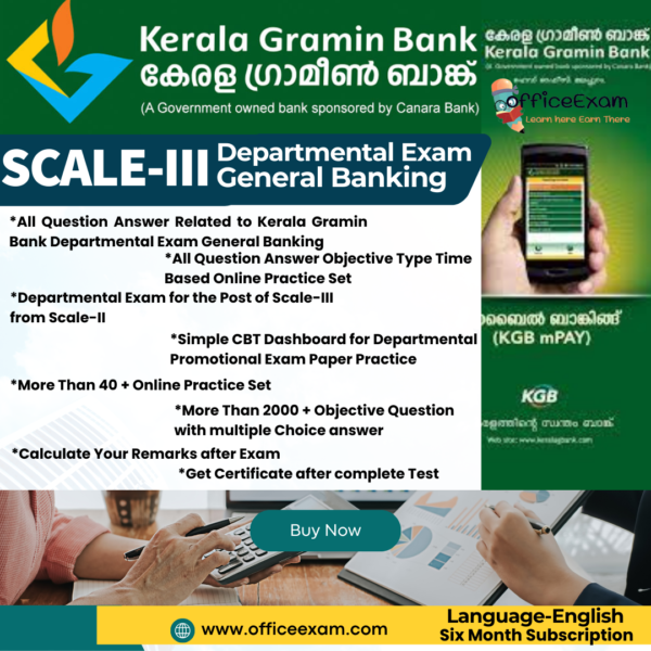 KERALA GRAMIN BANK SCALE-III