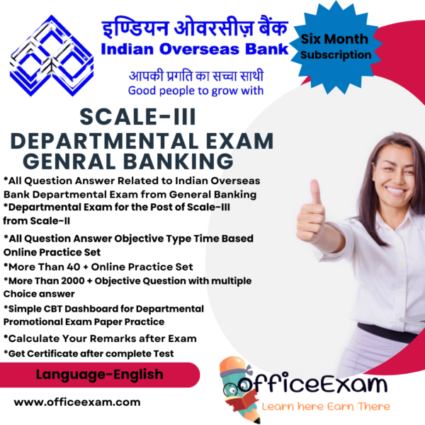 INDIAN OVERSEAS BANK SCALE-III