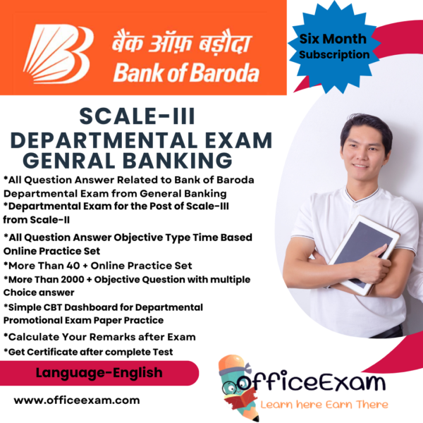 BANK OF BARODA SCALE-III