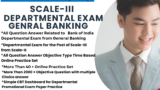 BANK OF INDIA SCALE-III
