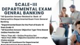 BANK OF MAHARASHTRA SCALE-III