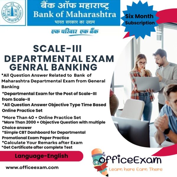 BANK OF MAHARASHTRA SCALE-III