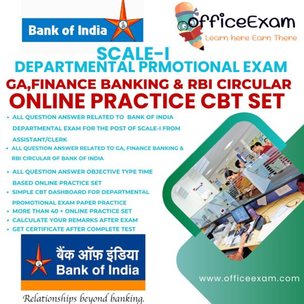 Bank of India SCALE-I