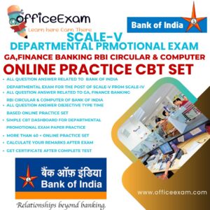 Bank of India SCALE-V