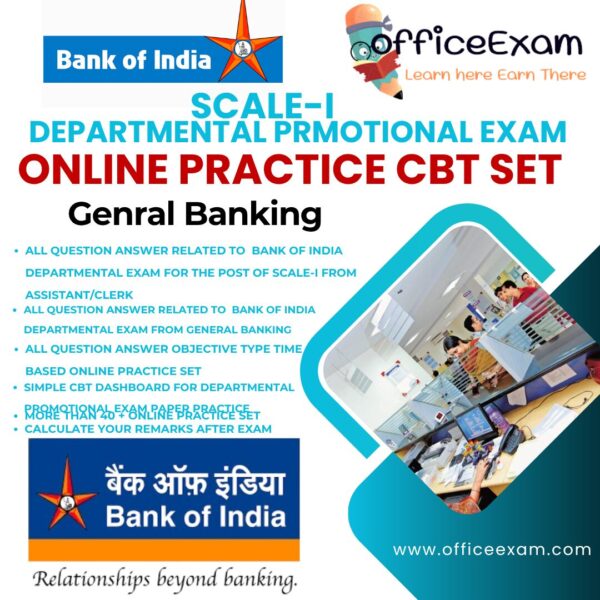 Bank of India Scale-I
