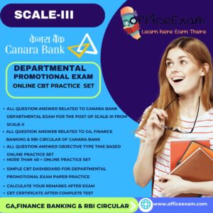 CANARA BANK SCALE-III