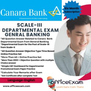 CANARA BANK SCALE-III