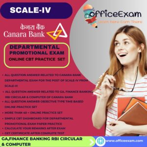 CANARA BANK SCALE-IV