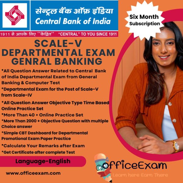 CENTRAL BANK OF INIDA SALE-V
