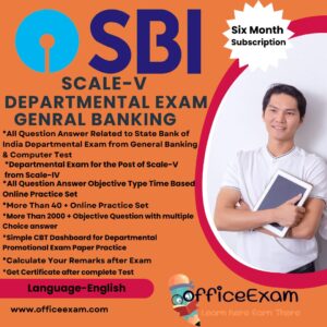 STATE BANK OF INIDA SCALE-V